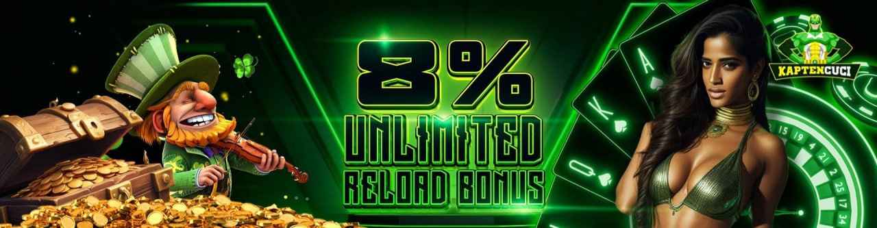 10% Unlimited Reload Bonus Online Casino